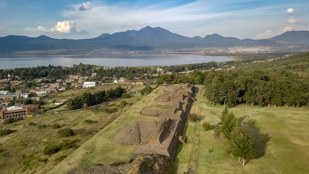Aerial,Images,Of,Tzintzunzan,Michoacan